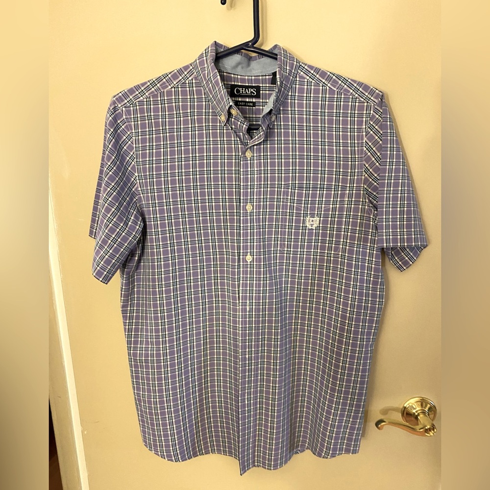 Purple Chaps short sleeve shirt